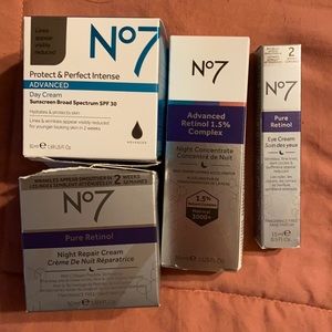 No7 Skin care set (or separate)